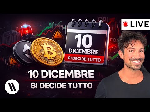 BITCOIN, CRYPTO: ECCO LA DATA IN CUI SI DECIDERÀ TUTTO (TIENITI FORTE…)