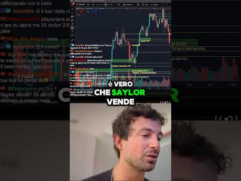 MICHAEL SAYLOR E STRATEGY HA VENDUTO BITCOIN? #crypto #trading #bitcoin