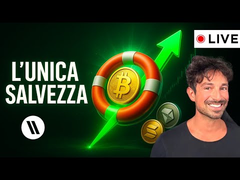 BITCOIN, CRYPTO: QUESTA È L’UNICA COSA CHE POTREBBE SALVARE IL MERCATO