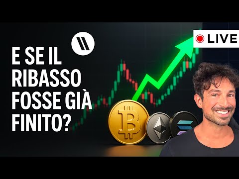 BITCOIN, CRYPTO: E SE IL RIBASSO FOSSE GIÀ FINITO?