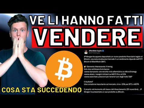 🚨 SHOCK: CI HANNO INGANNATI 🚨 MORNING w/CRYPTO: BITCOIN / ALTCOINS [time sensitive]