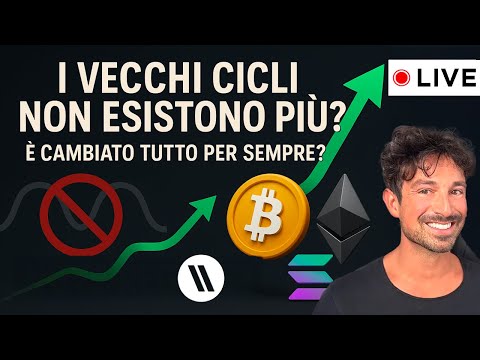 BITCOIN, CRYPTO: I VECCHI CICLI NON ESISTONO PIÙ? (È CAMBIATO TUTTO PER SEMPRE?)