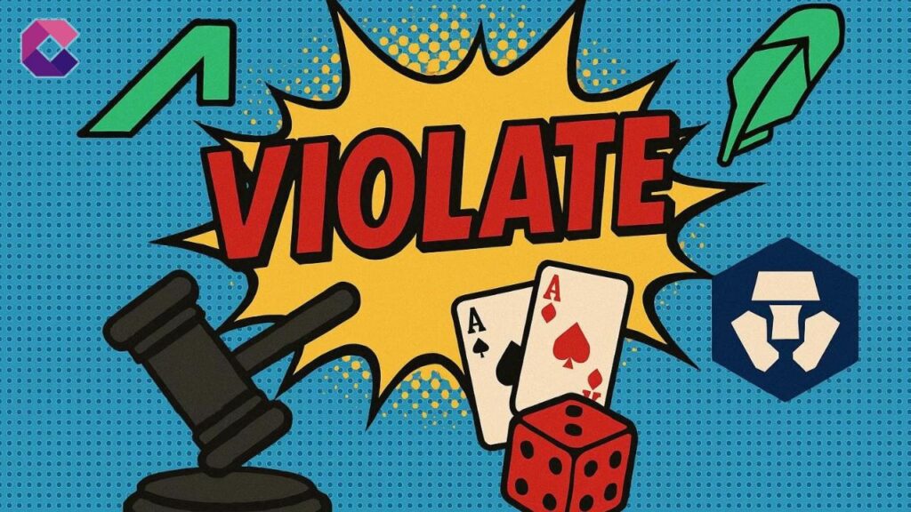 Kalshi, Robinhood e Crypto.com violano le normative sul gioco d’azzardo