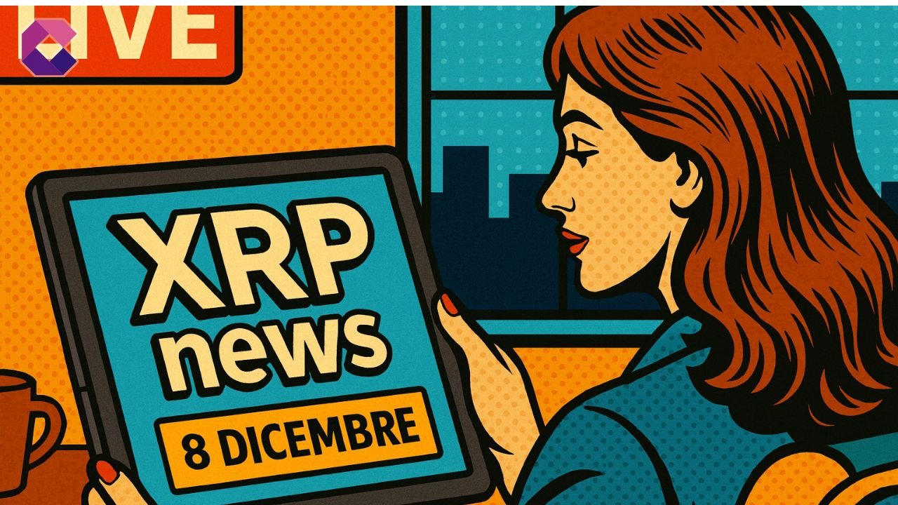[LIVE] XRP News Oggi: Le notizie dell’8 dicembre 2025 – XRP riprende slancio