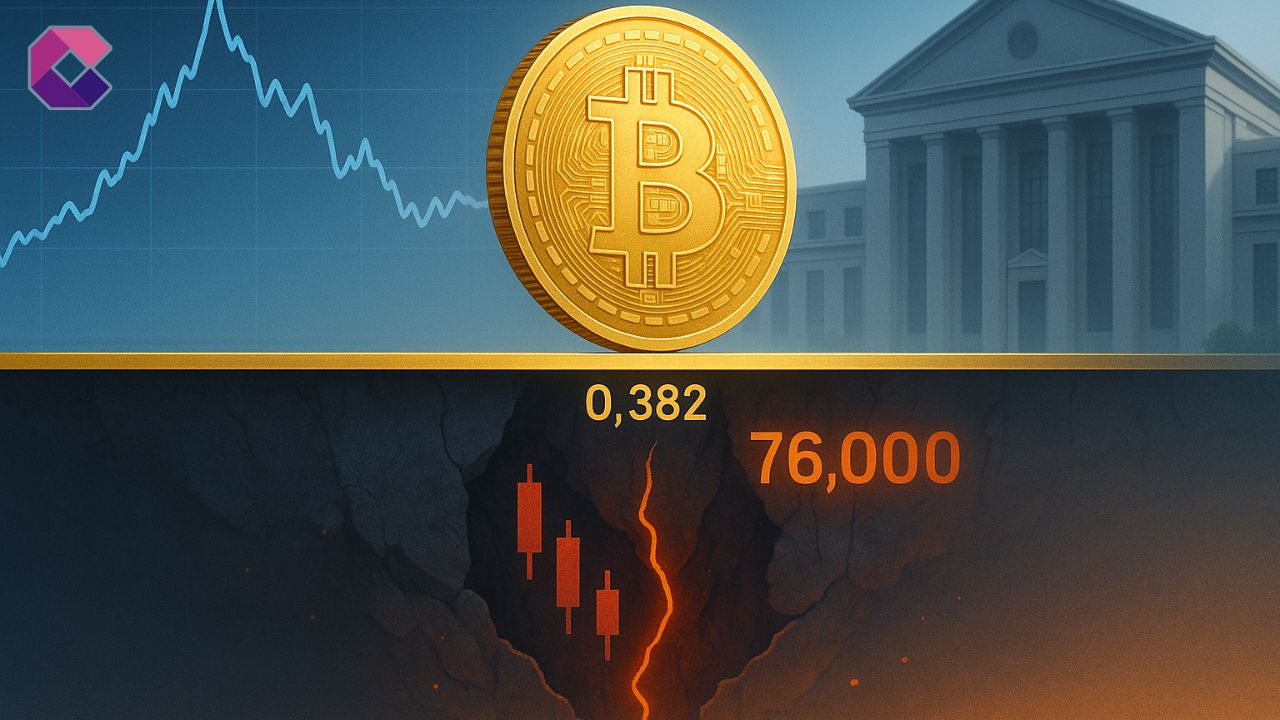 Secondo questo analista Bitcoin potrebbe scendere a 76.000 dollari