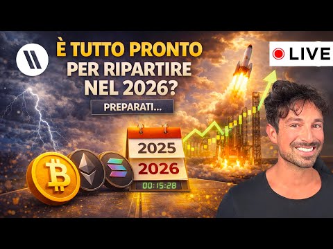 BITCOIN, CRYPTO: È TUTTO PRONTO PER RIPARTIRE NEL 2026? (PREPARATI…)