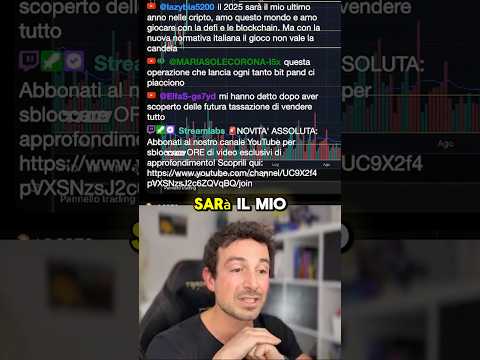 🚨TASSAZIONE BITCOIN E CRYPTO 2026: NON DISPERARE (ASCOLTA) #crypto #trading #bitcoin