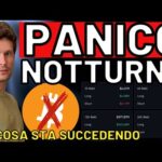 🚨 PANICO NOTTURNO 🚨 MORNING w/CRYPTO: BITCOIN / ALTCOINS [time sensitive]