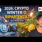 BITCOIN, CRYPTO: IL 2026 SARÀ CRYPTO WINTER O RIPARTENZA? (QUI SI DECIDE TUTTO)