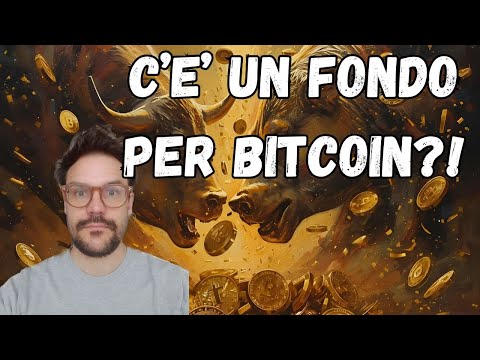 BITCOIN PROVA A TROVARE IL FONDO! COSA DICE LA STRUTTURA?! SOLANA PUO’ SORPRENDERE MA QUANTA PAURA!