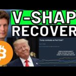 🚨 SHOCK!! V-SHAPE RECOVERY 🚨 MORNING w/CRYPTO: BITCOIN / ALTCOINS [time sensitive]