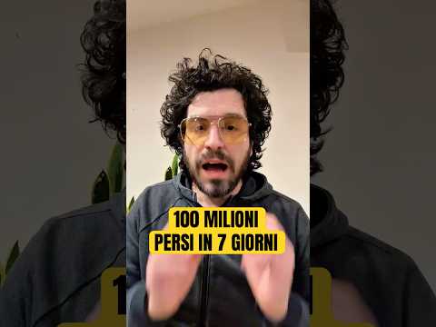 Ha fatto 100 milioni con bitcoin. Li ha persi tutti in 7 Giorni.