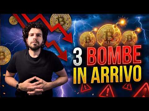 Bitcoin: 3 Bombe in Arrivo Questa Settimana  Analisi Completa
