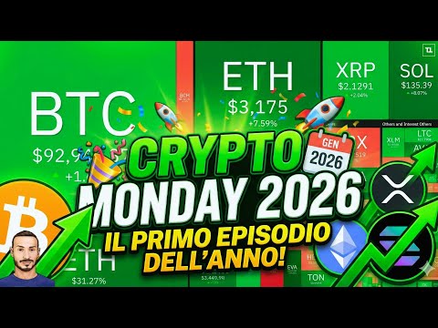17 ANNI di BITCOIN + ETHEREUM World Computer nel 2026 💥 Crypto Monday NEWS w01/’26