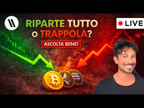 BITCOIN, CRYPTO: STA PER RIPARTIRE TUTTO O È UNA TRAPPOLA? (ASCOLTA BENE!)