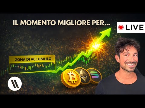 BITCOIN, CRYPTO: QUESTO POTREBBE ESSERE IL MOMENTO MIGLIORE PER…