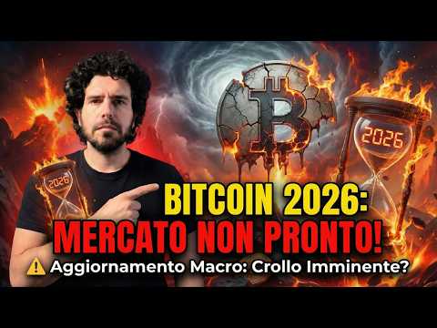 Bitcoin Previsioni 2026: Perché il Mercato Non È Ancora Pronto ⚠️ Aggiornamento Macro