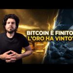 Bitcoin crolla mentre l’oro esplode  La verità
