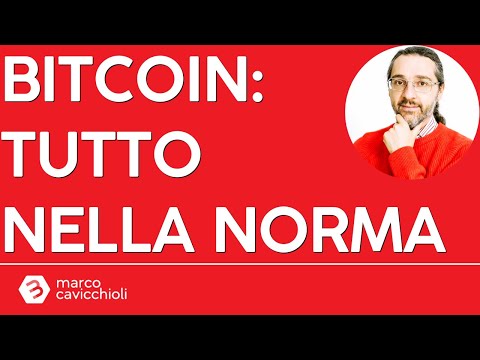 Bitcoin: tutto rientrato nella norma