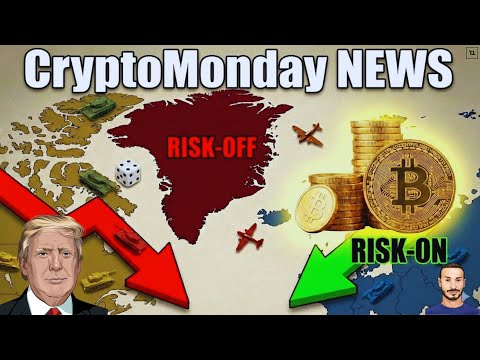 Groenlandia RISK-OFF e BITCOIN RISK-ON ⁉️ Crypto Monday NEWS w03/’26