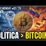 Allarme USA: Perché la Politica (e non i grafici) guiderà Bitcoin ‼️ Crypto Monday NEWS w02/’26