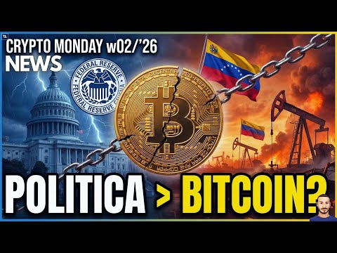 Allarme USA: Perché la Politica (e non i grafici) guiderà Bitcoin ‼️ Crypto Monday NEWS w02/’26