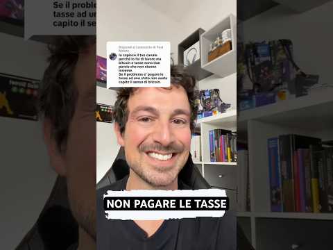 ⚠️NON PAGARE LE TASSE? #crypto #trading #bitcoin