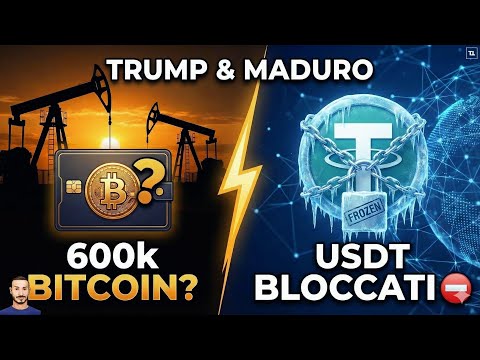 I BITCOIN di Maduro e gli USDT BLOCCATI ⛔️