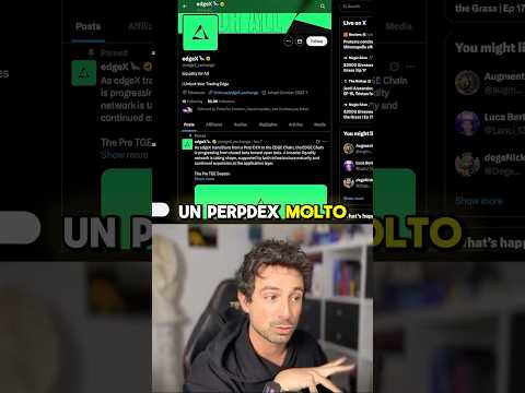 🚨IL PROSSIMO GRANDE AIRDROP? #trading #crypto #bitcoin