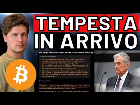 🚨 URGENTE: ARIA DI TEMPESTA?! 🚨 MORNING w/CRYPTO: BITCOIN / ALTCOINS [time sensitive]