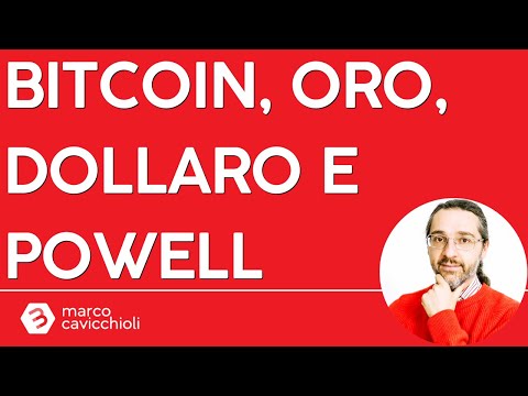 Bitcoin: occhio a oro, dollaro e Powell