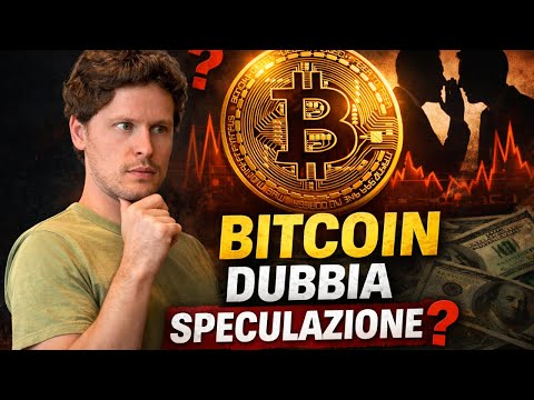 🚨 BITCOIN: DUBBIA SPECULAZIONE? [live]