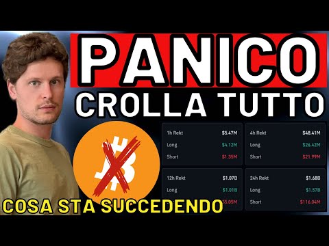 🚨 PANICO TOTALE: GAME OVER DEFINITIVO? 🚨 MORNING w/CRYPTO: BITCOIN / ALTCOINS [time sensitive]