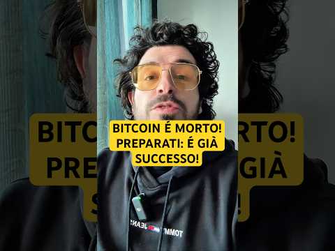 Bitcoin è morto! Sta succedendo di nuovo!