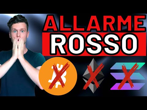 🚨 COLLASSO GLOBALE: SPAZZATO VIA TUTTO 🚨 MORNING w/CRYPTO: BITCOIN / ALTCOINS [time sensitive]