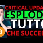 🚨 SHOCK UPDATE: ESPLODE TUTTO?! 🚨 MORNING w/CRYPTO: BITCOIN / ALTCOINS [time sensitive]