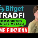 BITGET TRADFI: TRADARE COMMODITIES INDICI E METALLI PREZIOSI [guida completa]