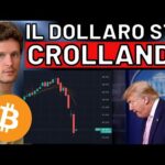 🚨 ALLARME ROSSO: IL DOLLARO STA CROLLANDO 🚨 MORNING w/CRYPTO: BITCOIN / ALTCOINS [time sensitive]