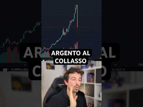 😱COSA SUCCEDE ALL’ARGENTO?? (-30% IN UN GIORNO) #trading #crypto #bitcoin