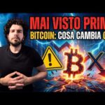 Bitcoin: Non Avevo Mai Visto una Cosa del Genere ⚠️ Cosa Cambia Ora?