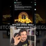 😂BITCOIN SPERA NEGLI HAMBURGER #trading #crypto  #bitcoin
