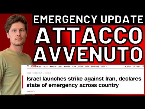 🚨 ISRAELE ATTACCA L’IRAN: Bitcoin/Altcoins Market SHOCK [LIVE REACTION]