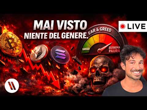 BITCOIN, CRYPTO: IN TUTTI QUESTI ANNI, NON HO MAI VISTO NIENTE DEL GENERE.
