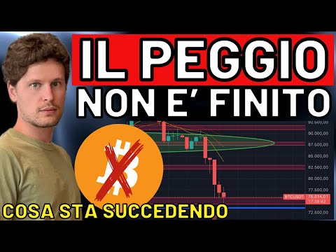 🚨 URGENTE: QUESTO SCENARIO NON DEVE REALIZZARSI 🚨 MORNING w/CRYPTO: BITCOIN / ALTCOINS