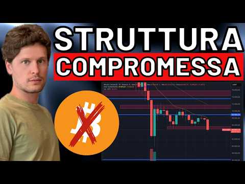 🚨 ATTENZIONE: STRUTTURA COMPROMESSA 🚨 MORNING w/CRYPTO: BITCOIN / ALTCOINS [time sensitive]