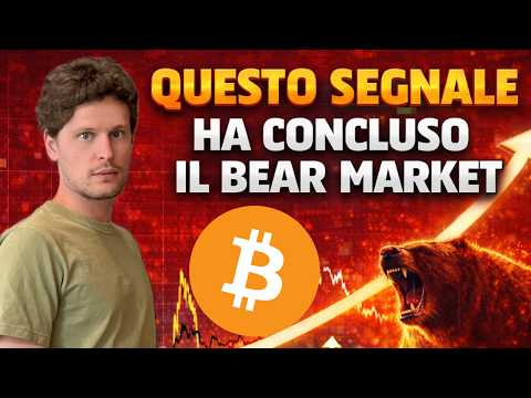 🚨 QUESTO SEGNALE HA DATO FINE AL BEAR MARKET 🚨 NIGHT w/CRYPTO: BITCOIN / ALTCOINS [time sensitive]
