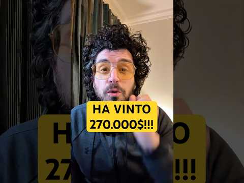 Ha guadagnato 270 000$ con una macchina da 200€