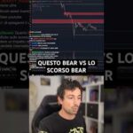 ❓COME SARÀ QUESTO BEAR MARKET RISPETTO ALLO SCORSO? #trading #crypto  #bitcoin