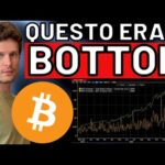 🚨 URGENTE: ERA IL BOTTOM?! 🚨 MORNING w/CRYPTO: BITCOIN / ALTCOINS [time sensitive]