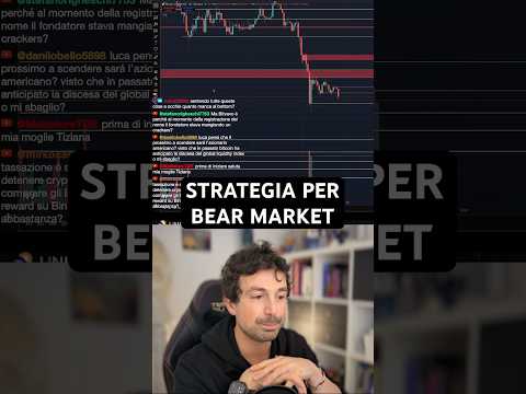 🚨STRATEGIE PER SFRUTTARE IL BEAR MARKET #crypto #bitcoin #trading